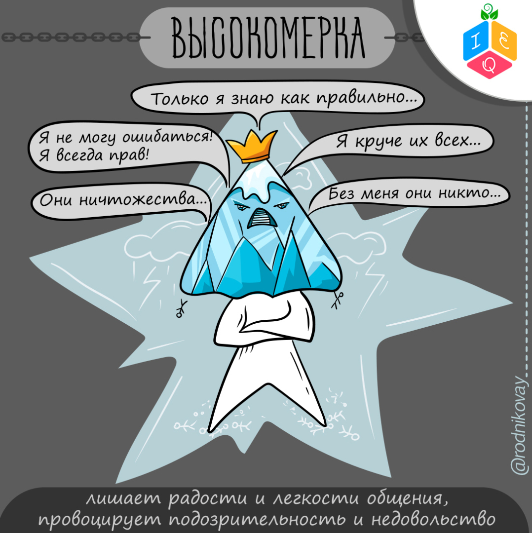 Мысли- вирусы. Глава 5: "Высокомерка" ( она же гордыня)