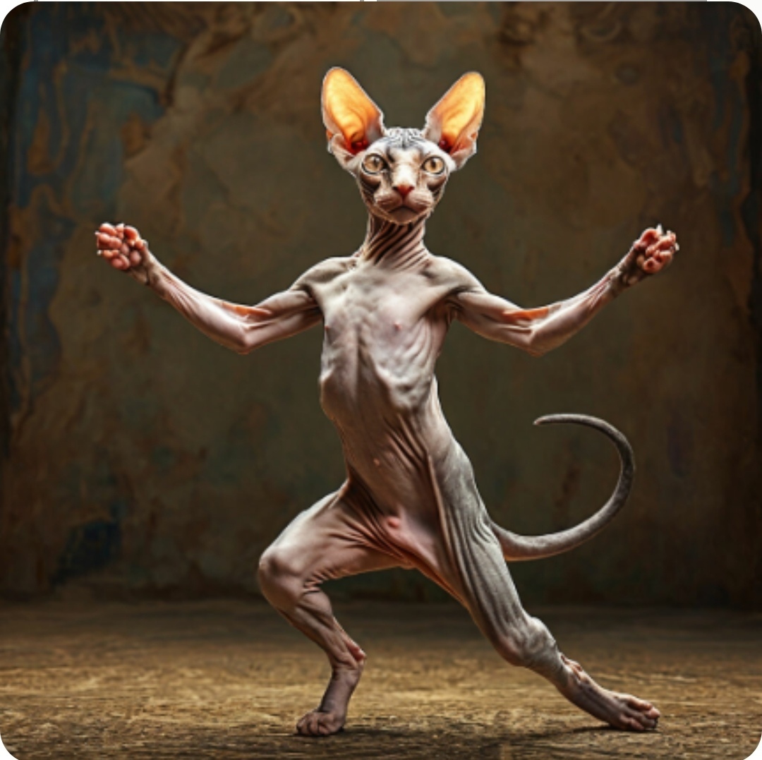 Кот и его новая игрушка: как лень стала мотивацией для активности