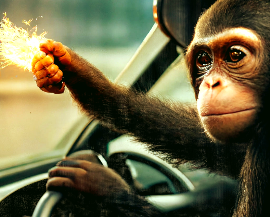 Обезьяньи традиции на наших дорогах