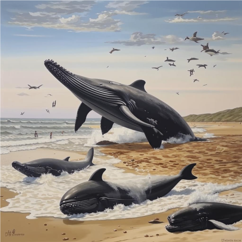 90 китов, выбросившихся на австралийский пляж, будут подвергнуты эвтаназии после провалившейся попытки спасения