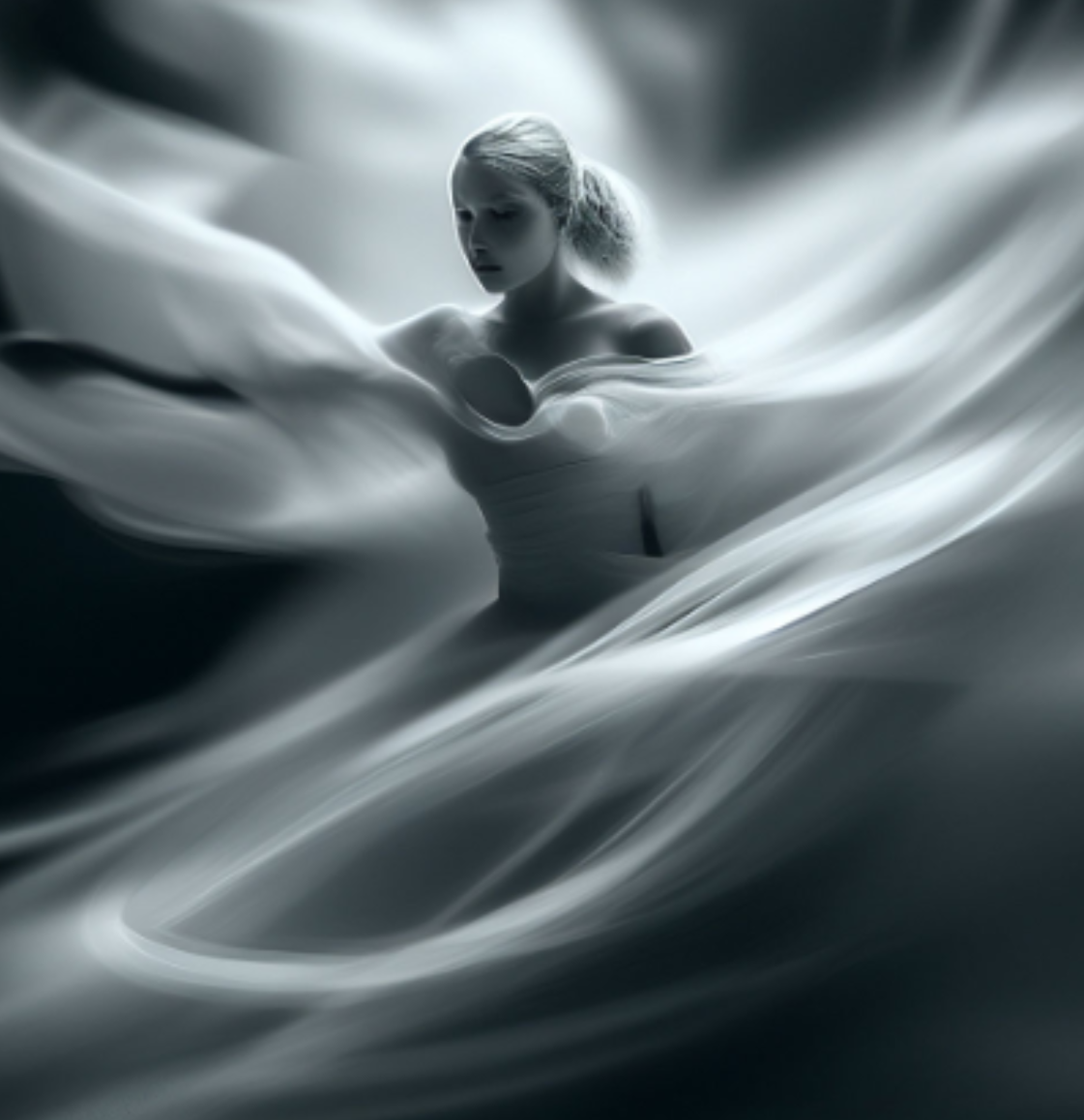 Призрачная красота парит над городом