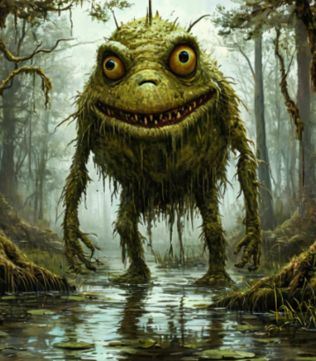 Болотное спокойствие: цифровая яичная феерия