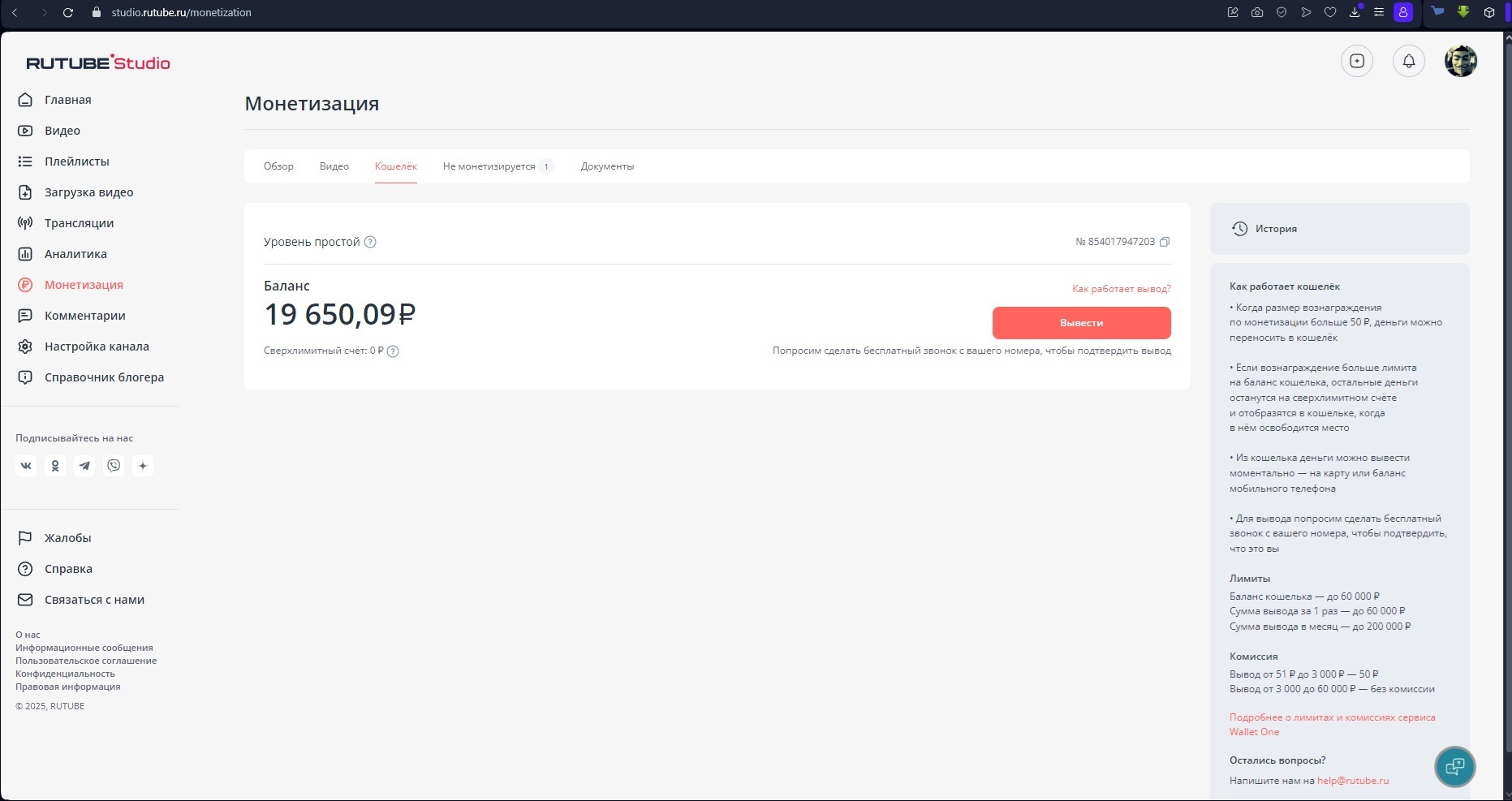Первый вывод с Рутуба. Странно, что он никому не нравится - это выгодно.
