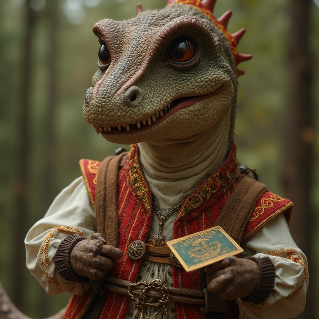 Динозавр и современные технологии или немного о биометрии!