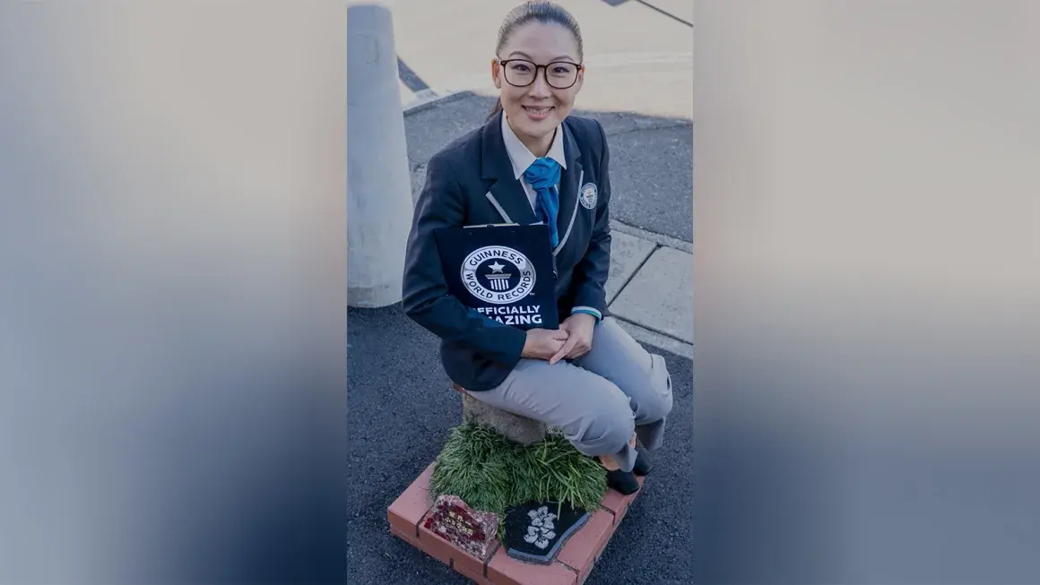 Самый маленький парк в мире размером примерно с четыре листа бумаги