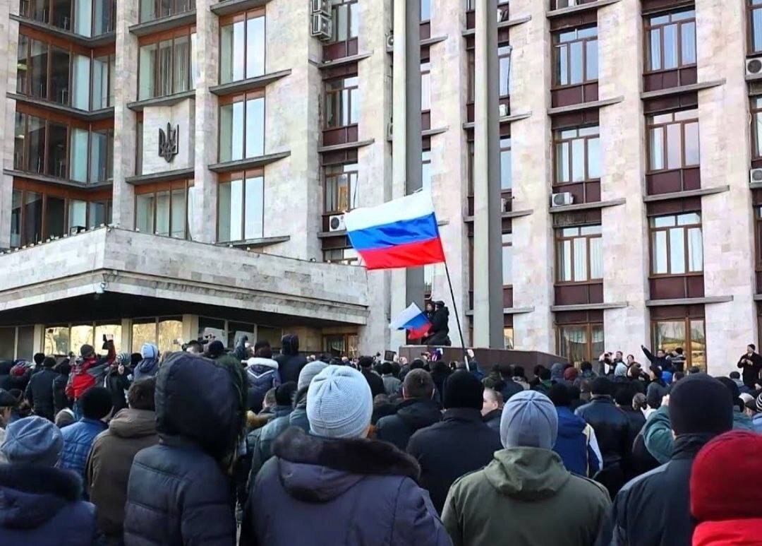 🗓 Этот день в истории: 11 лет назад, 1 марта 2014 в Донецке началась Русская весна