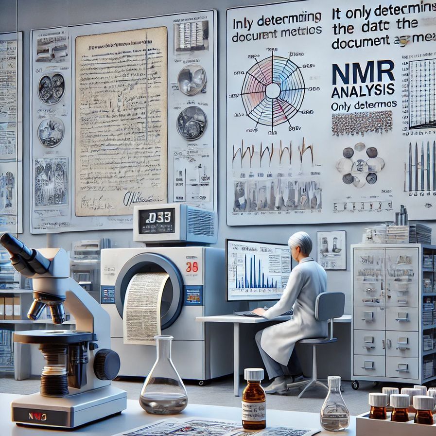 ЯМР-анализ в определении давности бумаги: границы применения методики