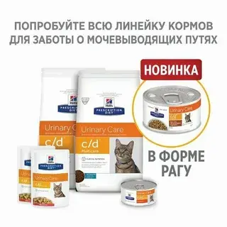 Лечебный корм для кошек после МКБ: что выбрать?