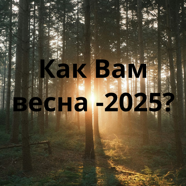 Весна 2025 по новым климатическим нормам - это удовольствие для общества