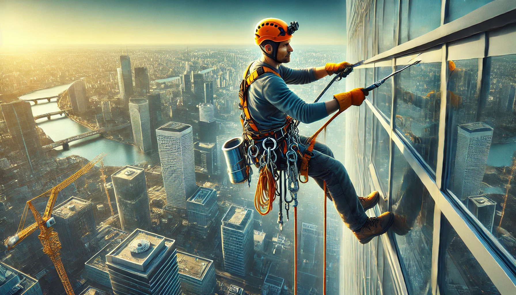 Выше неба: как промышленные альпинисты зарабатывают на высоте, рискуют жизнью и делают то, что другим не под силу