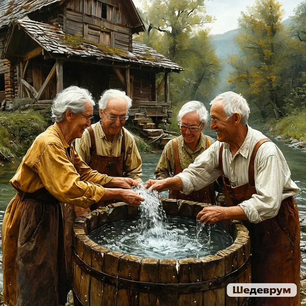 🍒Пенсионер, начавши ныть, что жизнь тяжёлая такая, сор из избы лишь выносить, врагам России помогая