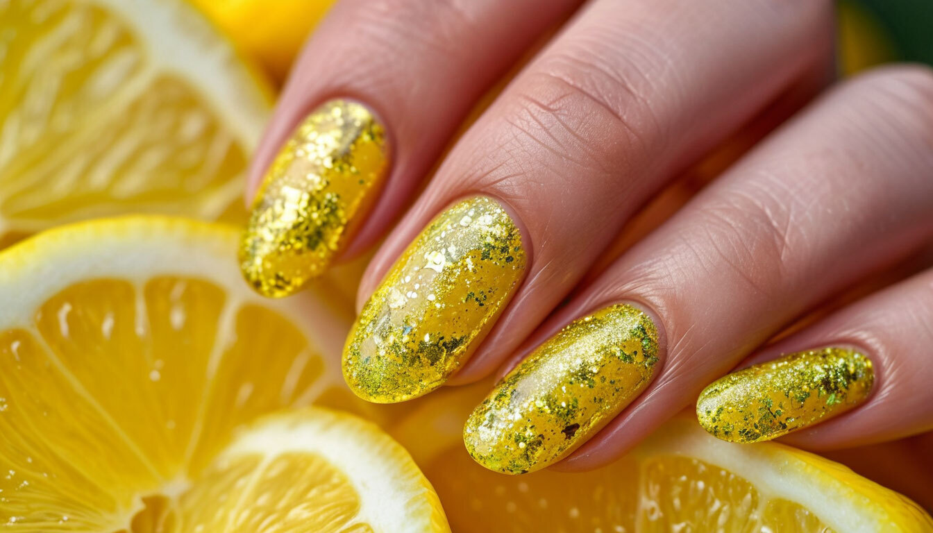 Лимонный маникюр (часть 1)