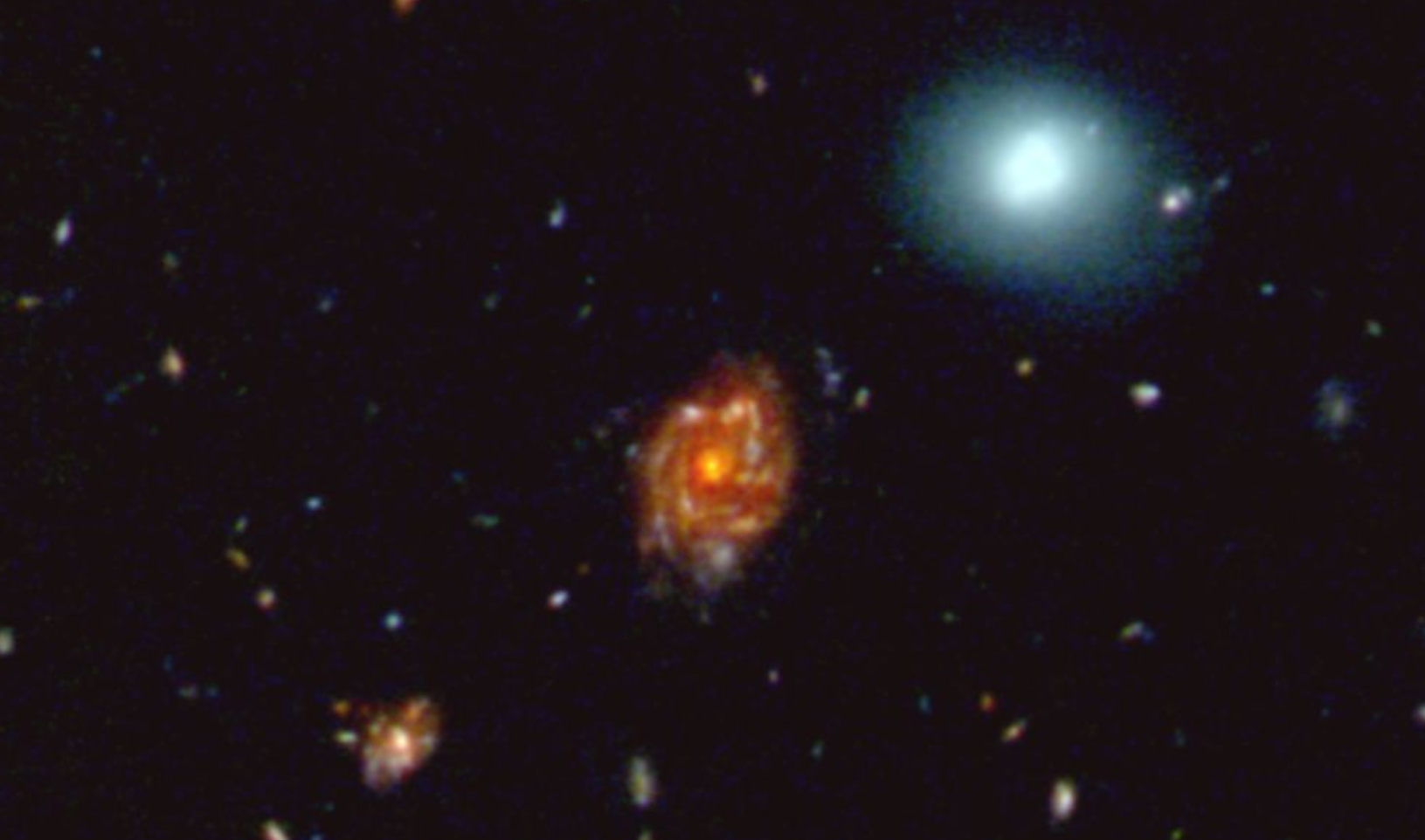 Огромная галактика, которая втрое старше земли