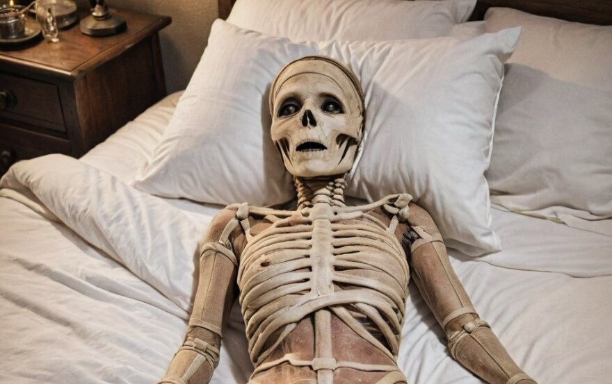 Библиотекарь из Ростовской области забетонировала сына, а с телом мертвого мужа спала в кровати