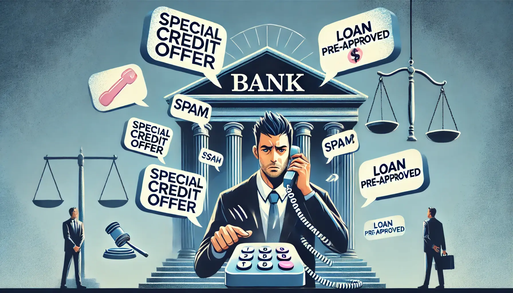 Верховный суд взыскал с банка моральный вред за спам звонки