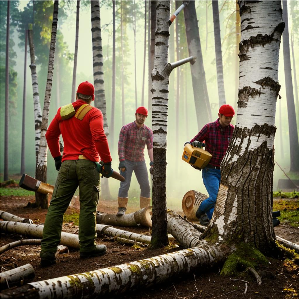 За заготовку дров без разрешения может грозить ответственность, вплоть до уголовной + Личная история от Автора