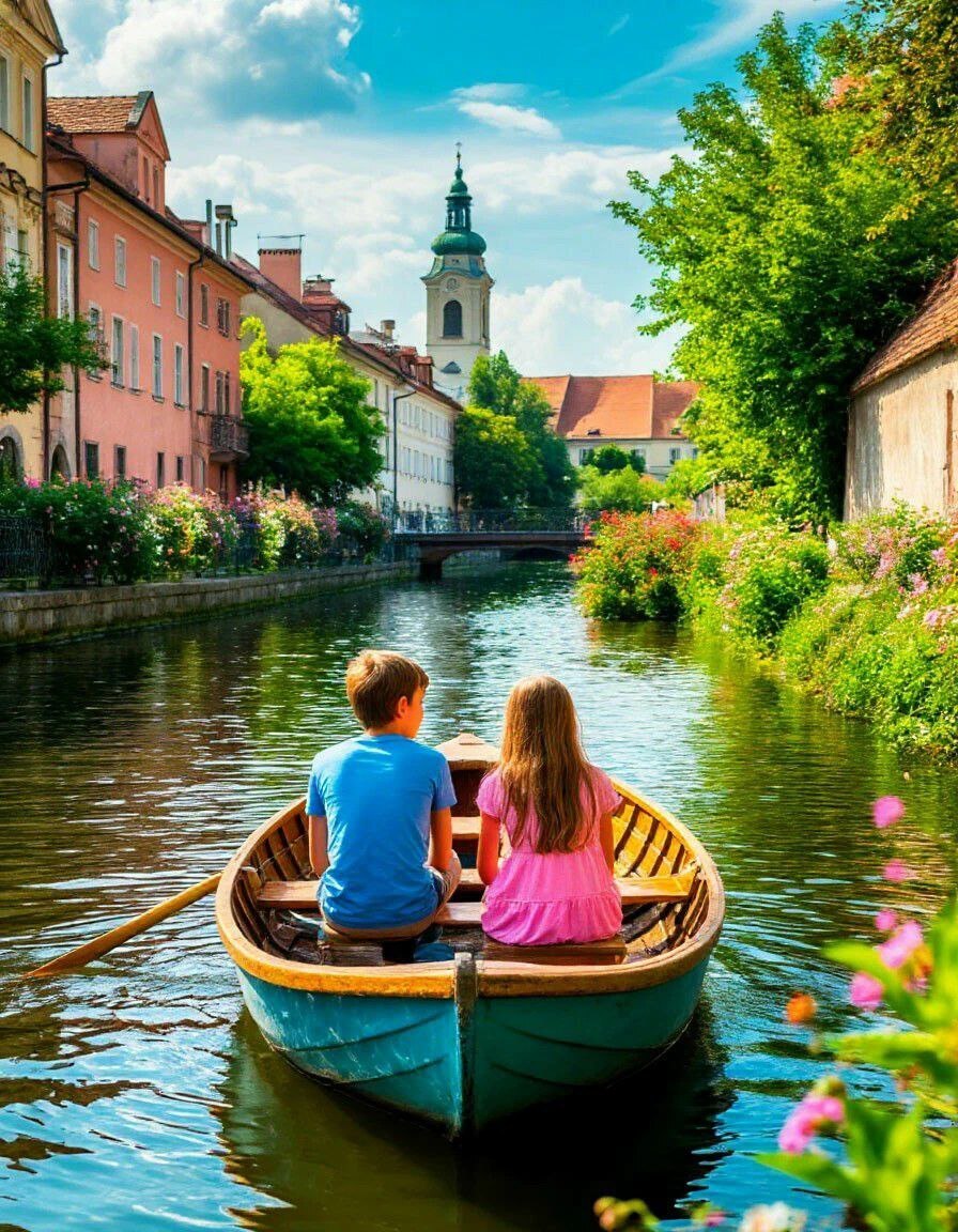 Картинки из Шедеврум: туманный вечер, волшебная стеклянная весенняя фантазия, нежная чувственная гармония дождя, солнечный день и деревня.