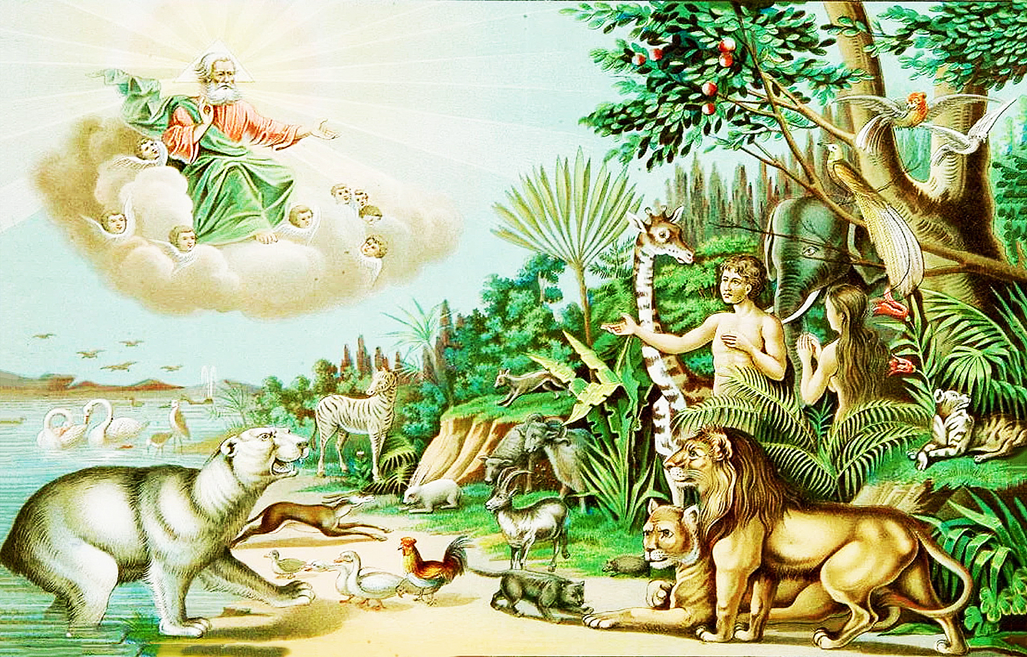 О всё ещё до конца нераскрытых библейских тайнах. Как происходило искушение Змеем первых людей Адама и Евы на самом деле?