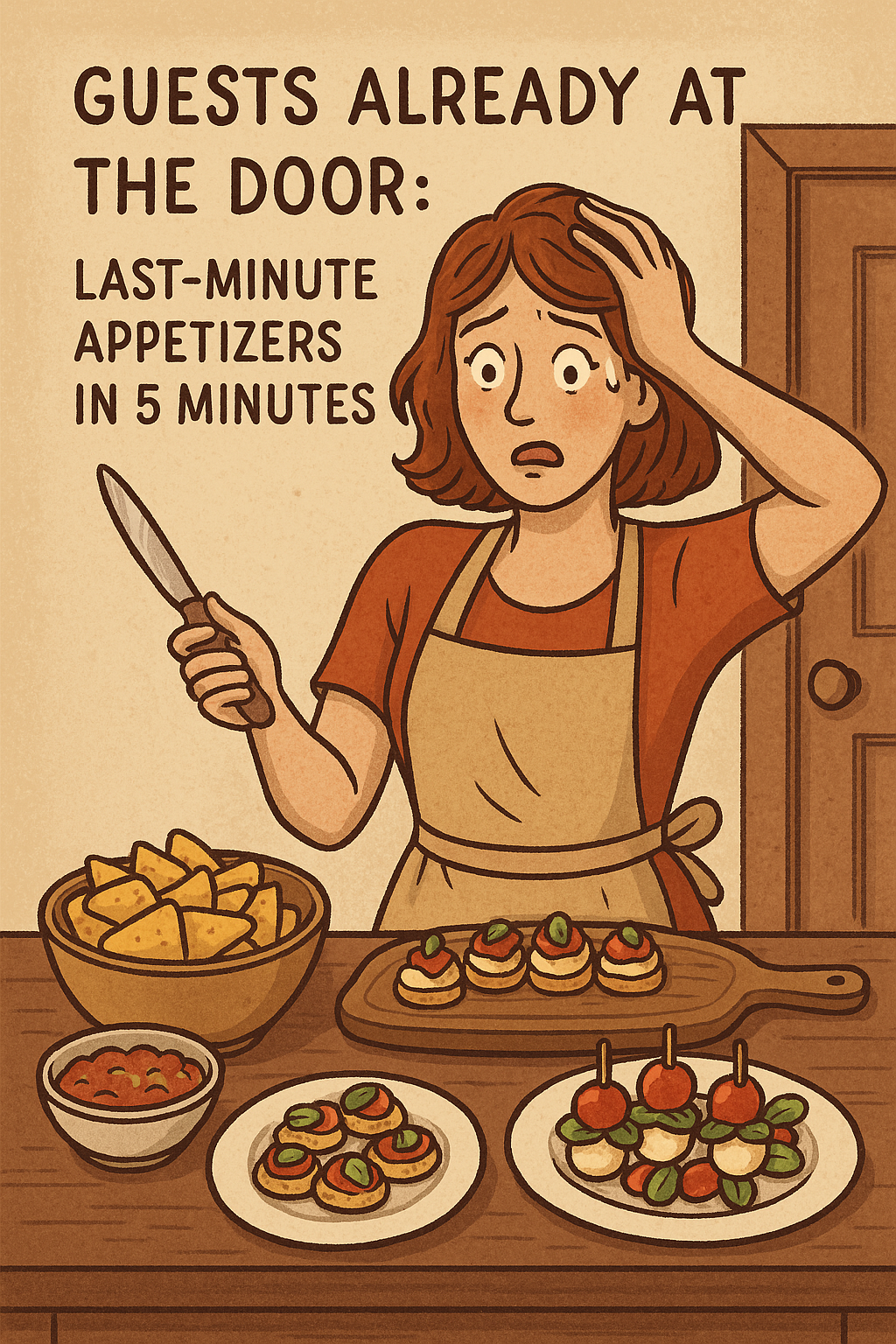 Когда гости уже у порога: экспресс-закуски за 5 минут.
