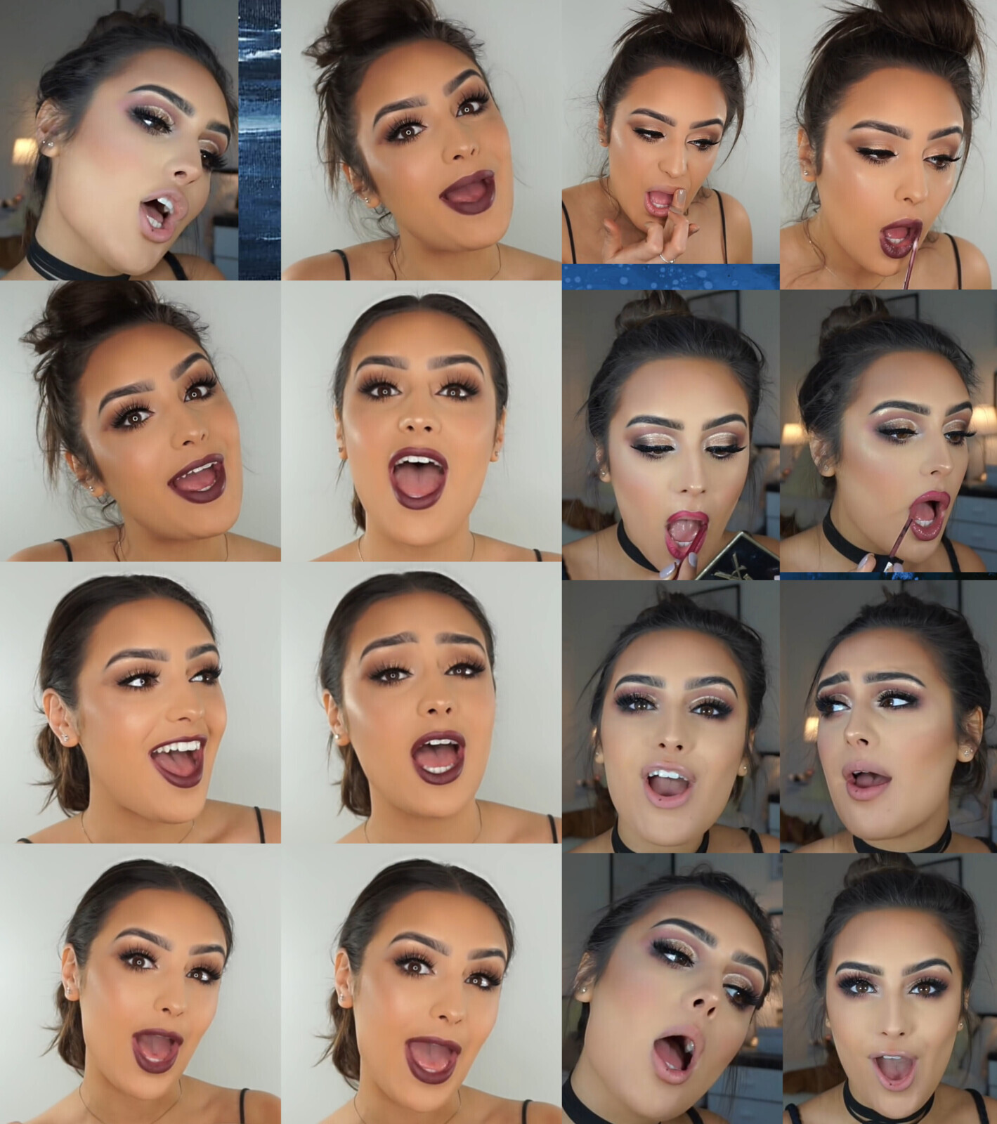 Эми-Роуз Уокер Пучок Причёски Небрежный Тёмный