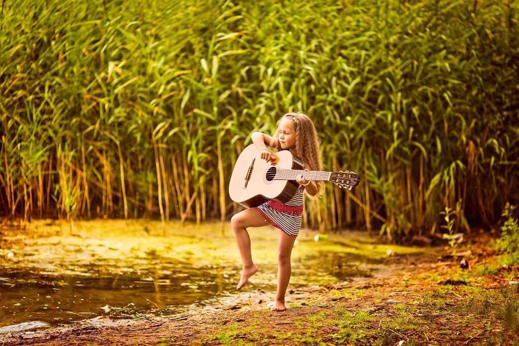 Моя внучка.