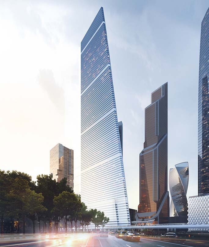 One Tower: Самый высокий жилой небоскрёб в Москве