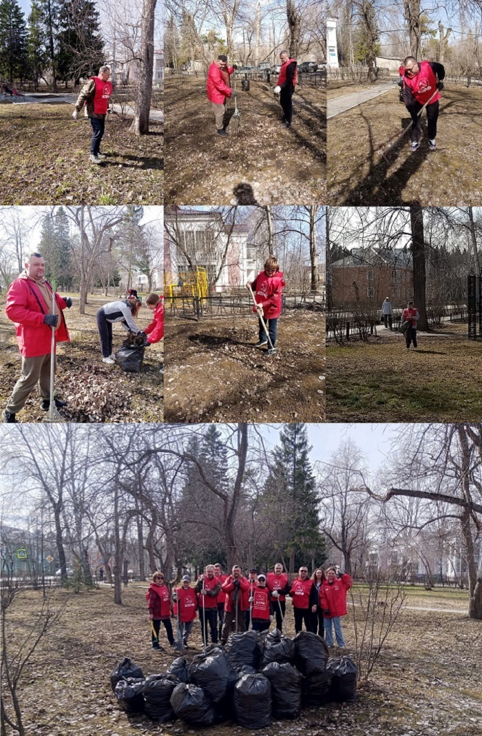 Ревда. Субботник вместе с коммунистами.