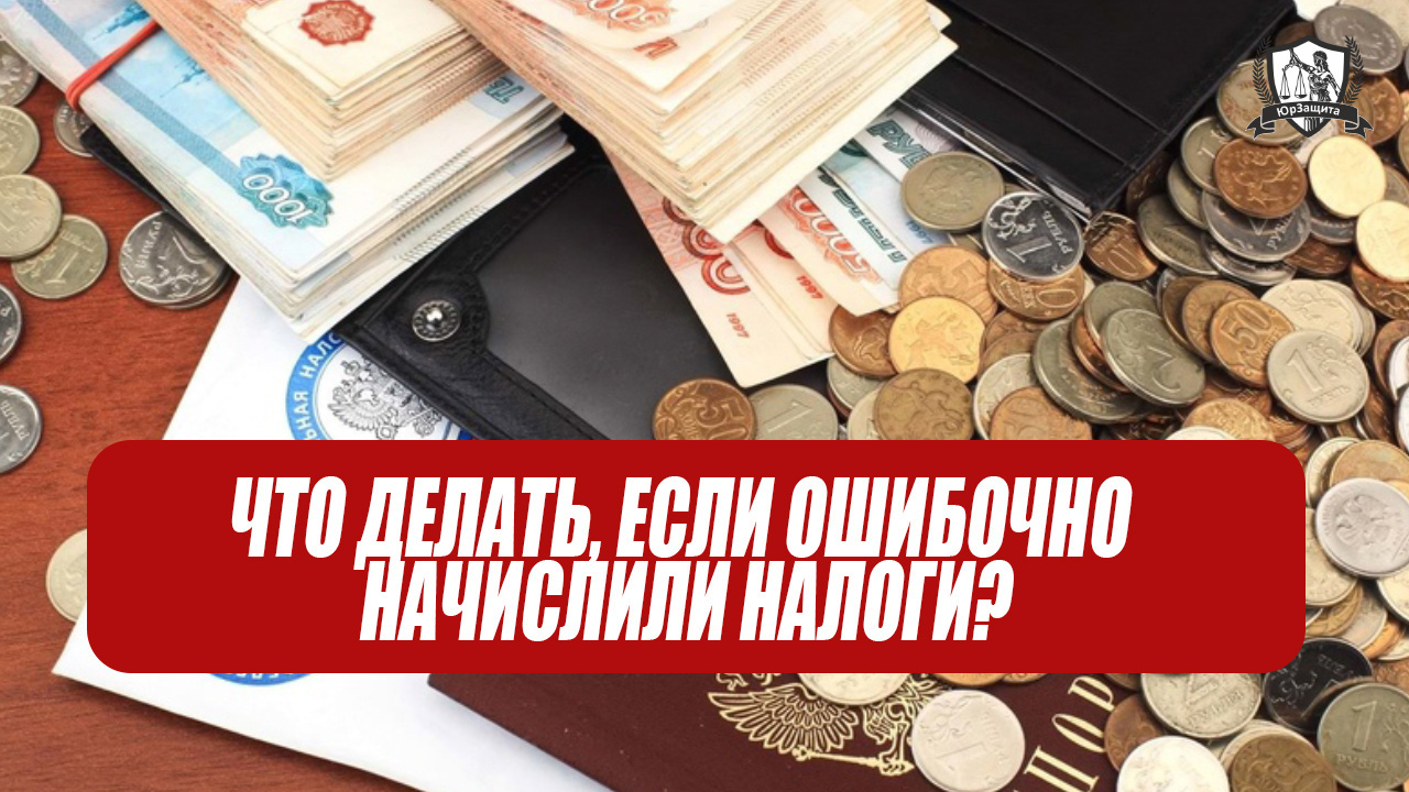 Что делать, если ошибочно начислили налоги?
