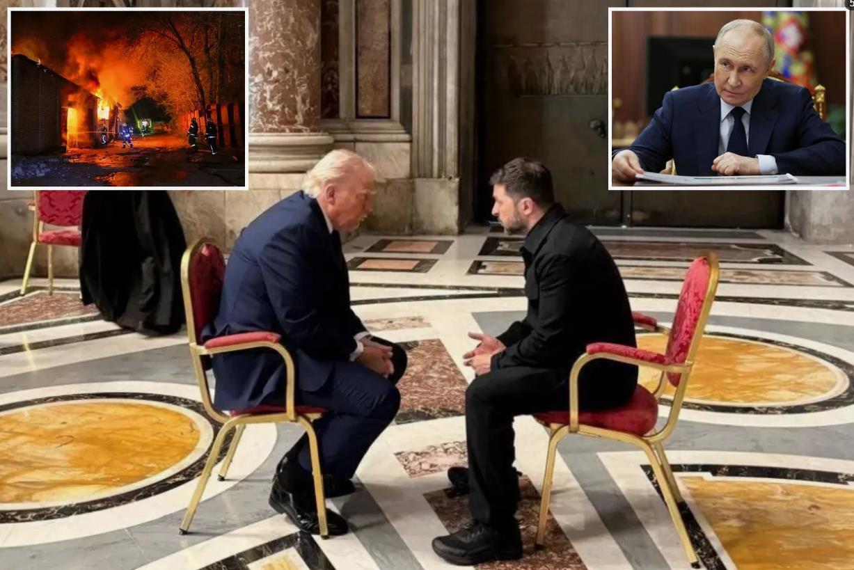 Трамп видимо не понял, что Украины уже почти нет, а есть Украинская область России.