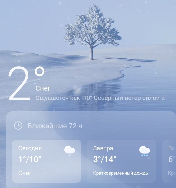 Снежное утро в Москве 2 мая 2025 года. А снег идёт, а снег идёт
