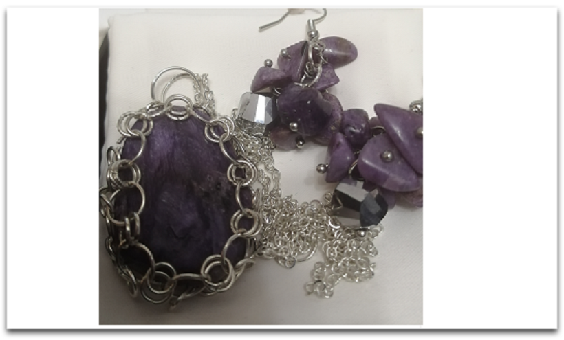 🟩Чарующая красота минерала. Чароит - сиреневое чудо Сибири. Мой муж сказал...