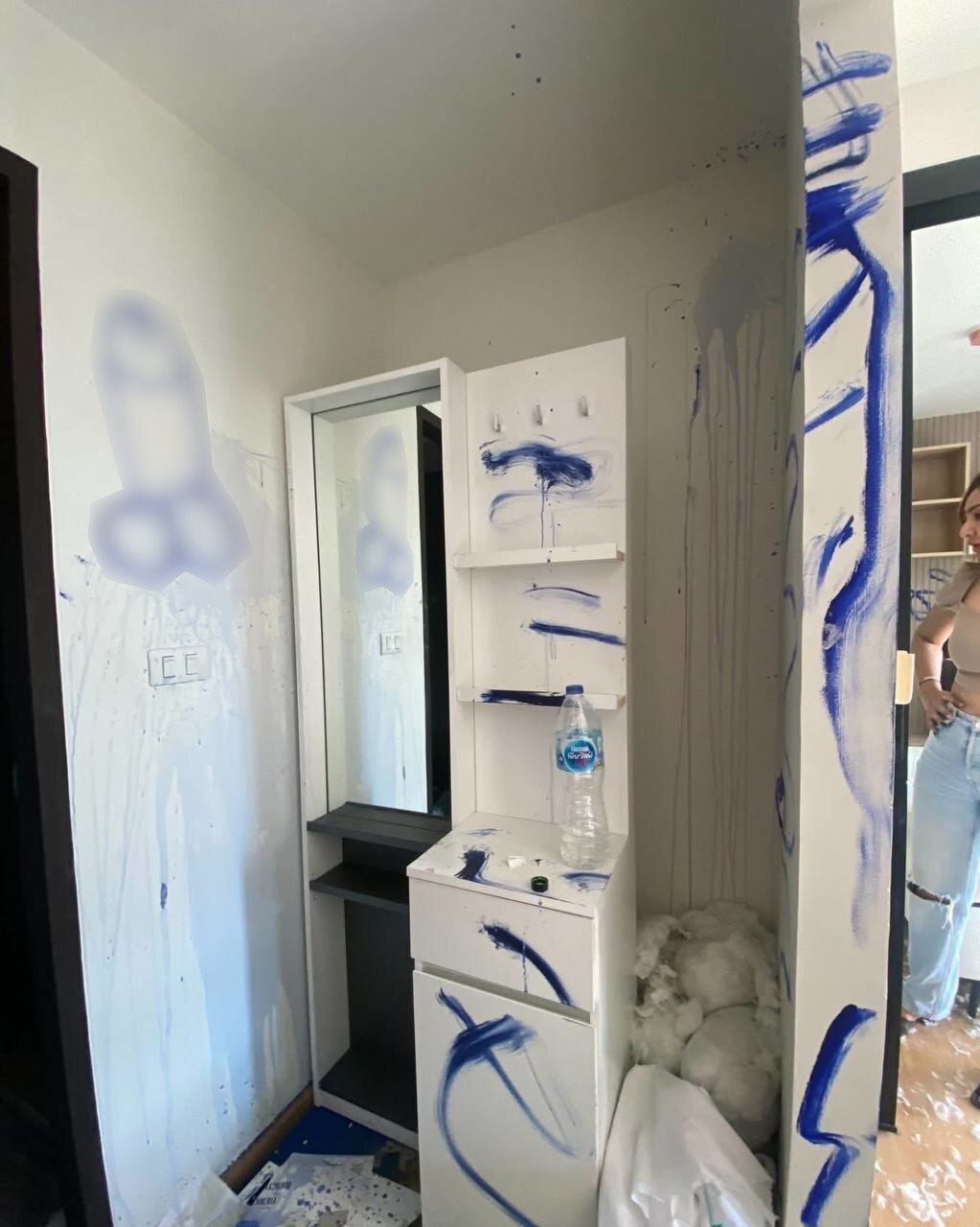 «Я просто заплакала»: украинка разгромила арендованную квартиру в Таиланде