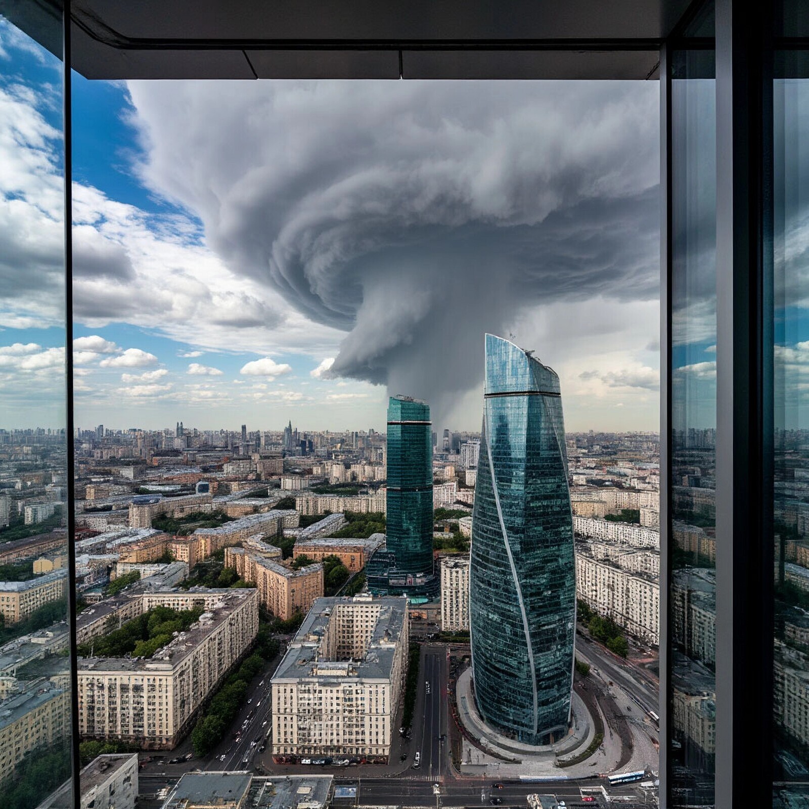 Поштормит не на шутку! Климатолог: торнадо и смерчи станут нормой для Москвы этим летом. Художественный рассказ который может стать реальностью