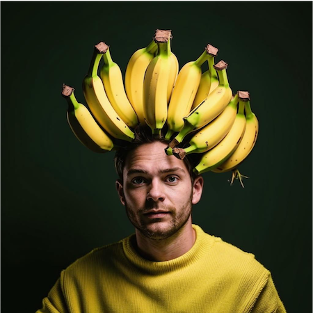 Ученые научились делать парики и платья из банановых отходов