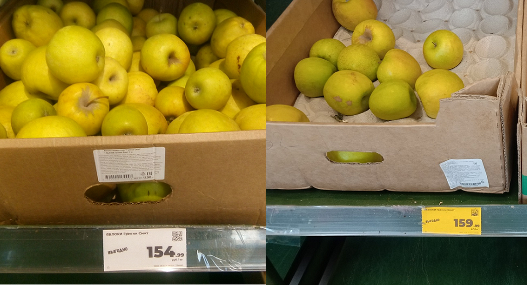 Реальная инфляция: как изменились цены на овощи и фрукты в «Магните» с марта по май