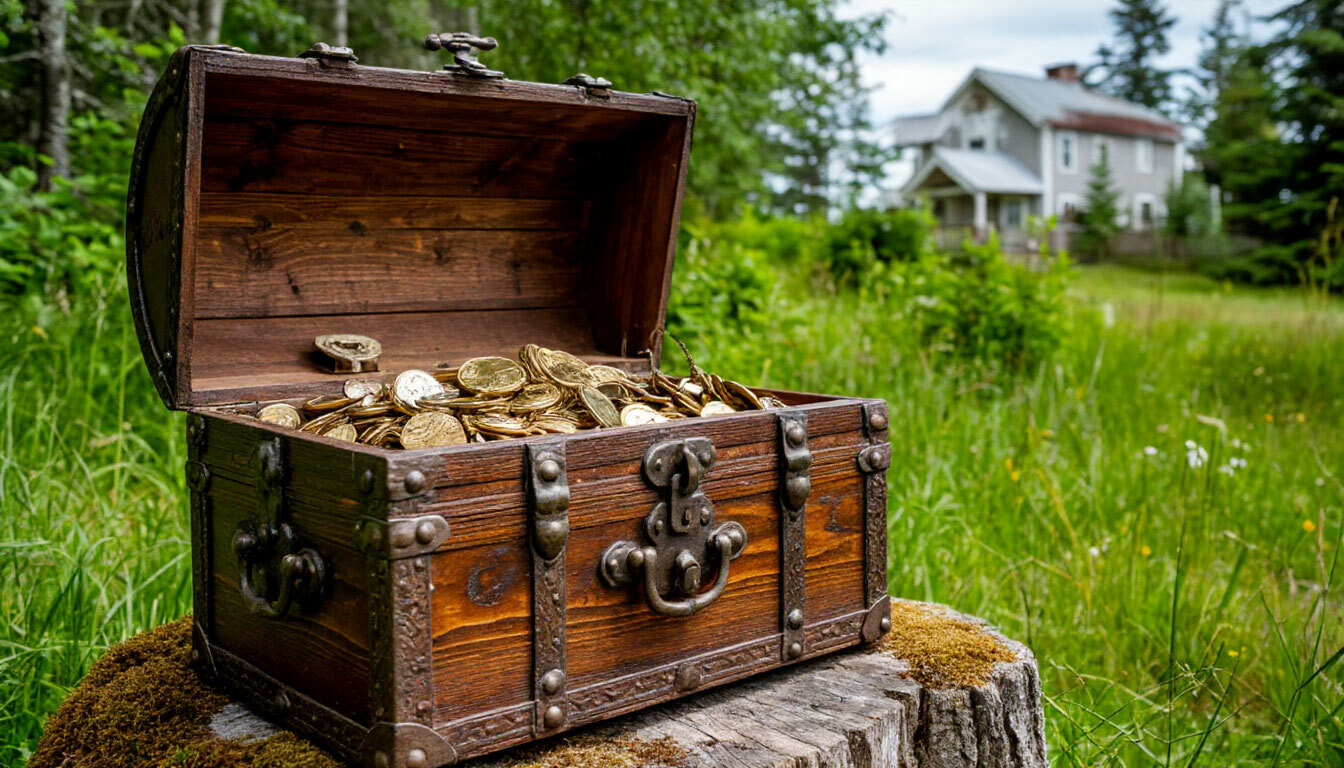Сундук с сюрпризом или что делать, если нашли клад на даче. Советы юриста