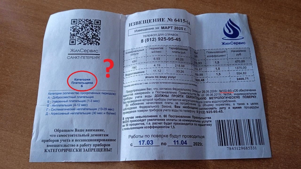 Липовые пугалки про поверку счетчиков снова попали в почтовый ящик. Зачем нам так нагло врут?