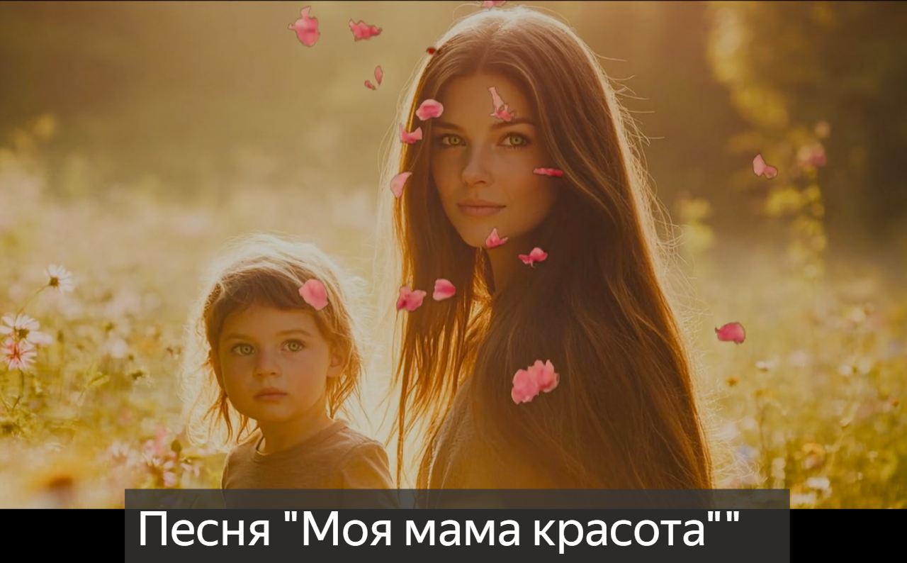 Песня "Моя мама красота". Теперь можно слушать на всех музыкальных площадках в интернет!