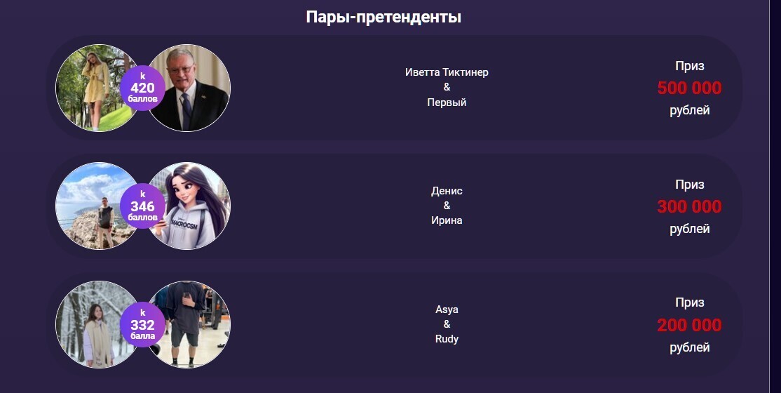 Стартовала Социальная игра «Найди пару» – выигрыш до 500 тысяч рублей