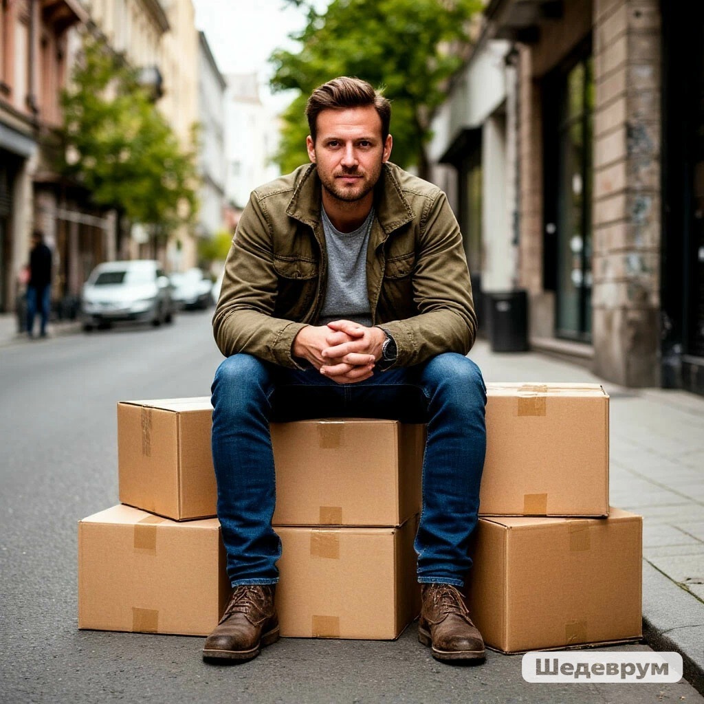 Жена выкинула из квартиры вещи мужа