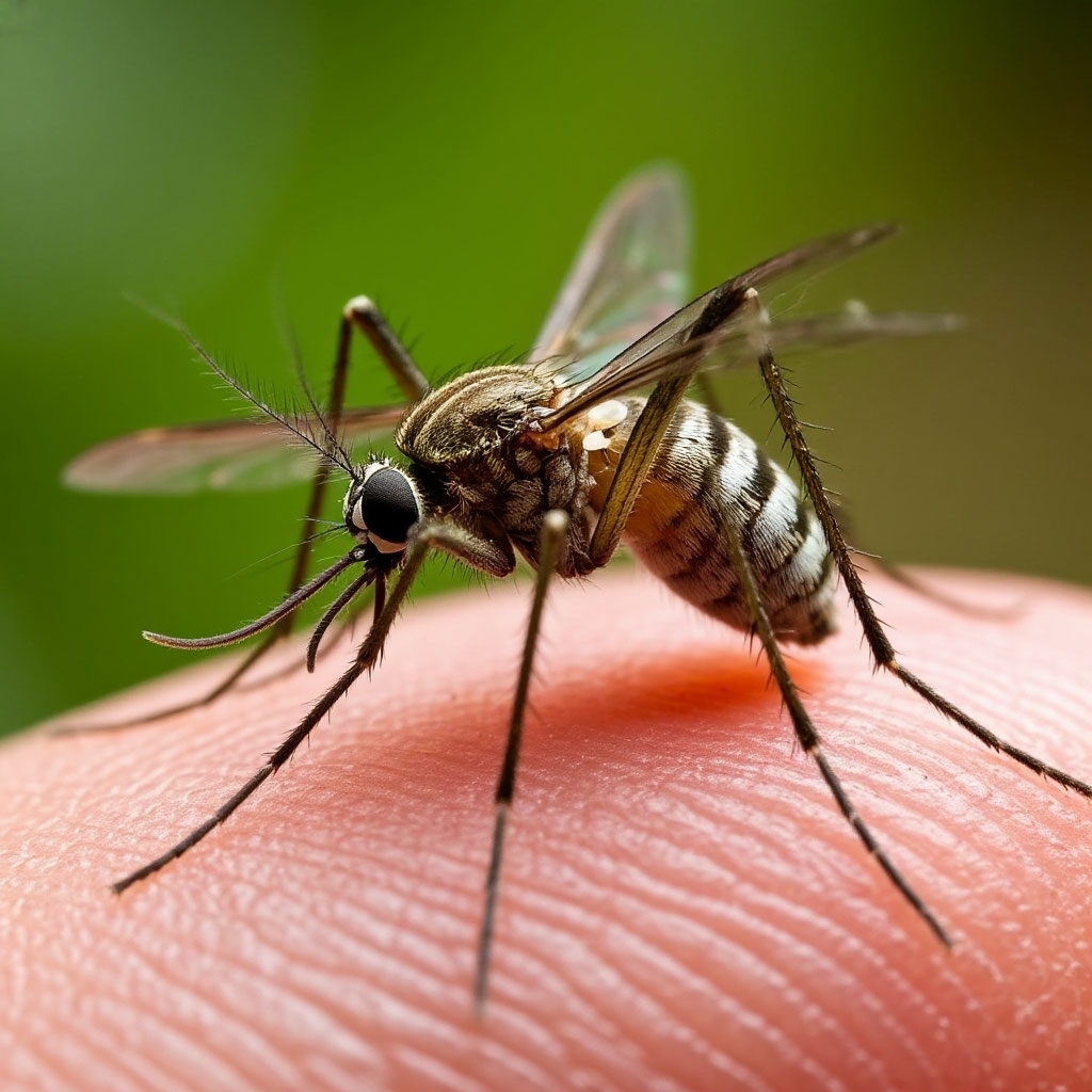 Кого комары кусают чаще.