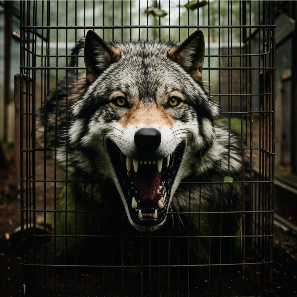 Доброта животных и Деградация человека. История дружбы дикого волка и старого осла