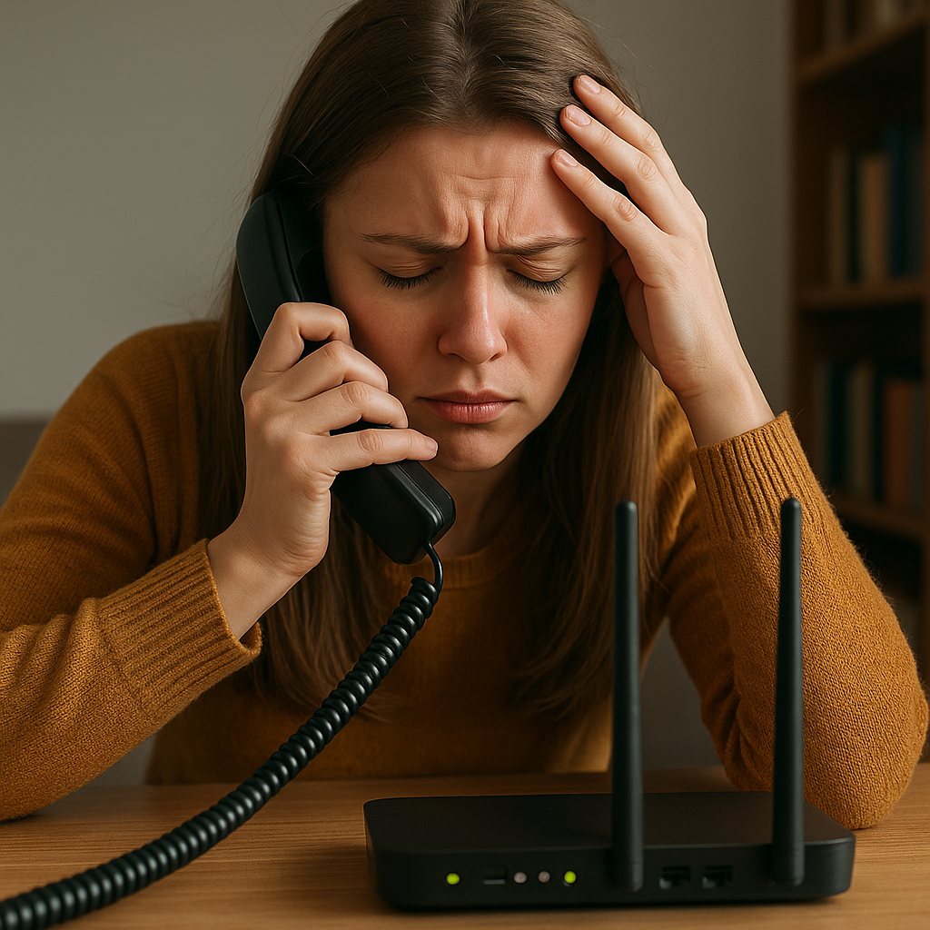 Я звонила в техподдержку четыре дня. Но перестала работать не техника — я