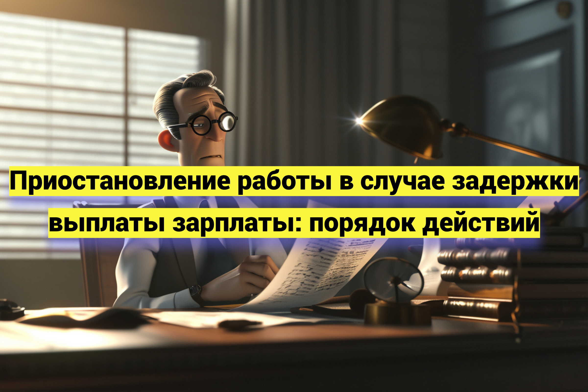 Можно ли перестать работать, если задерживают выплату зарплаты