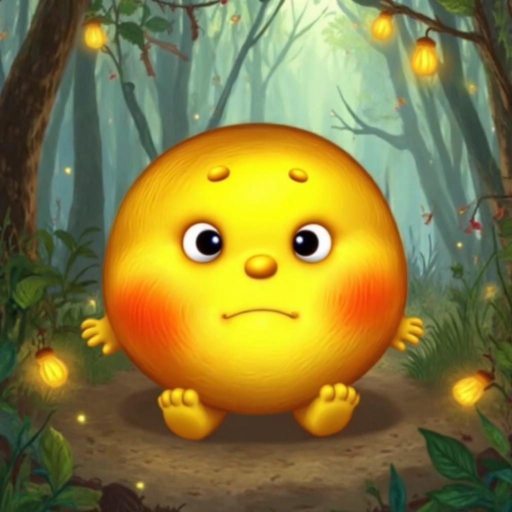 Добрая детская сказка про колобка и его приключения.