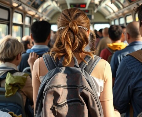 Общественный транспорт и его "обитатели". Минутка юмора