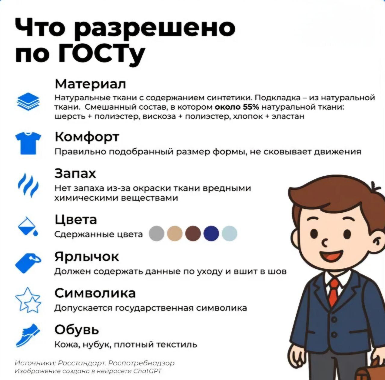 Родителям школьников на заметку: о новом ГОСТе на школьную форму