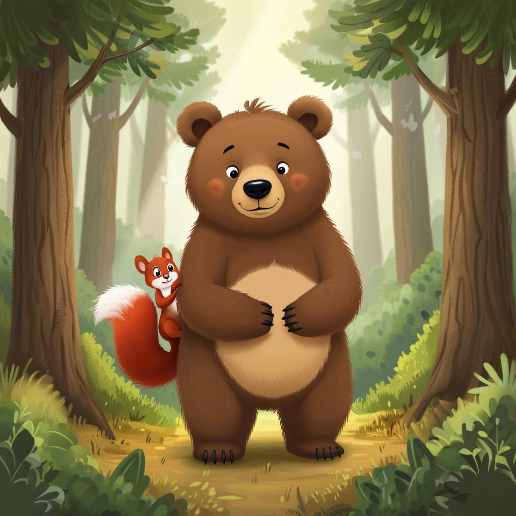 Сказка про Мишку и волшебную шапочку Спасения.