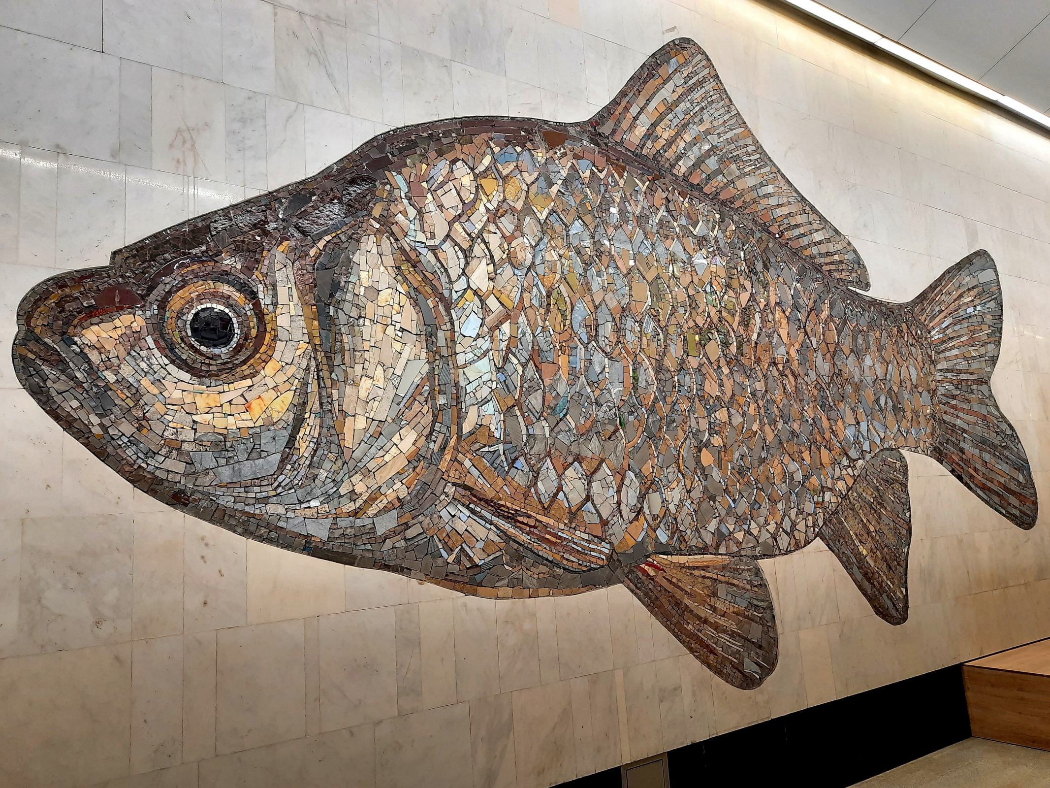 Москва-река и её обитатели в метро