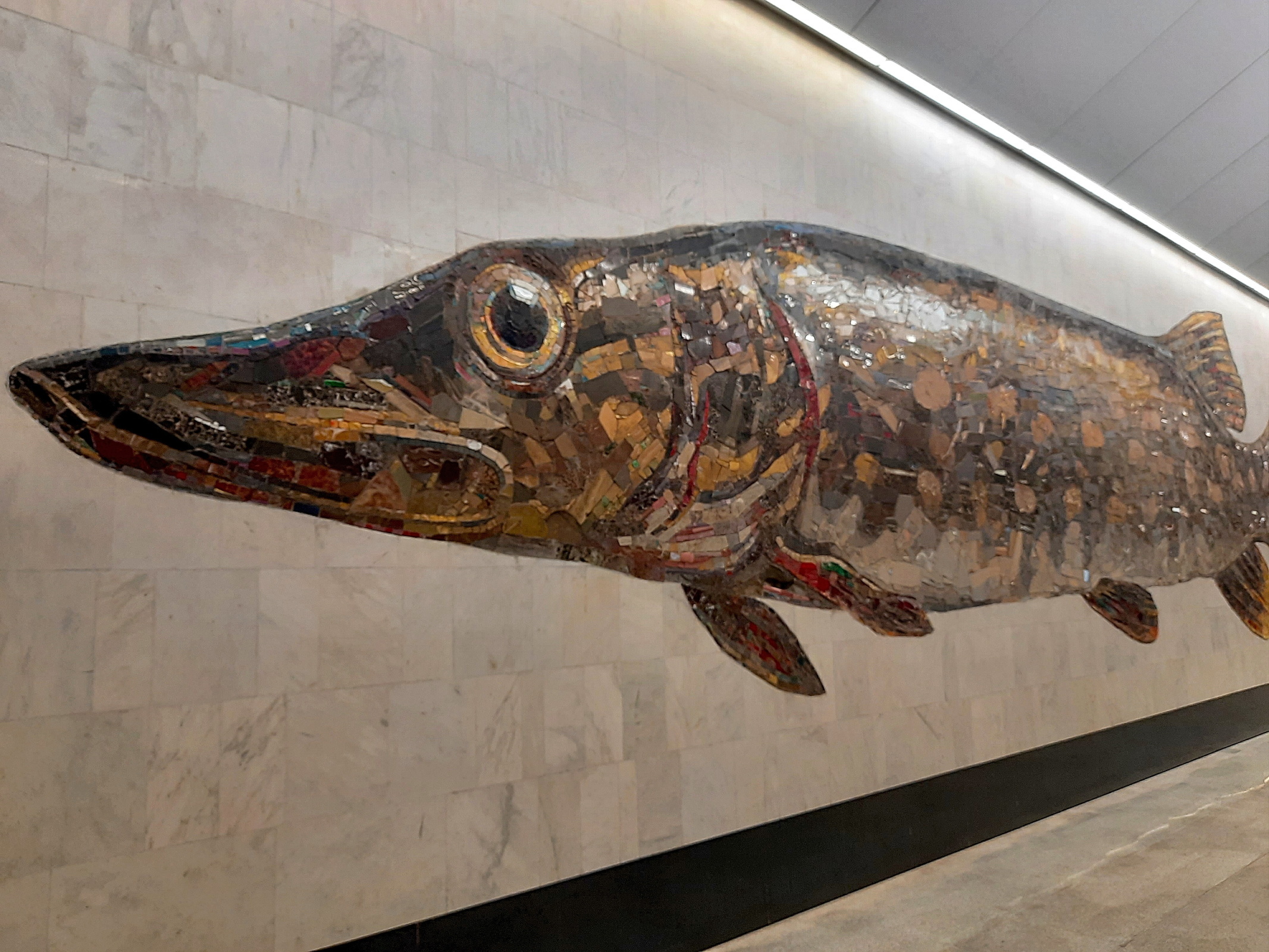 Москва-река и её обитатели в метро